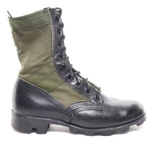 Ro-Search VINTAGE Men's US Vietnam Era Jungle Combat Boots Size 7 Black Green